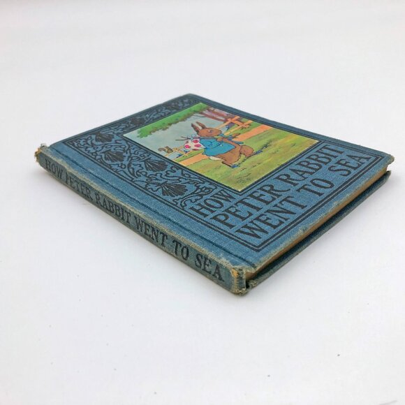 How Peter Rabbit Went to Sea 1935 Duff Graham Wee Books for Wee Folks - Picture 3 of 11